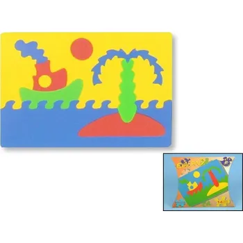 Pěnové puzzle OSTROV - EVALAND