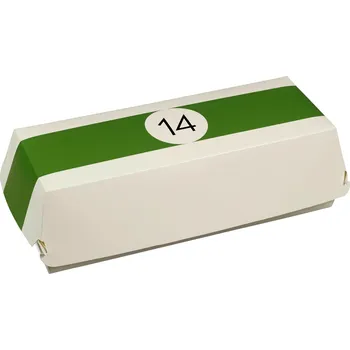 Jednorázové nádobí Papírový box BILLIARD Solia 260/120/70mm 50ks