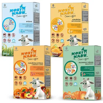 Dětská kaše Multipack bezlepkových příkrmů 4x Kozí kaše od 5. měsíce