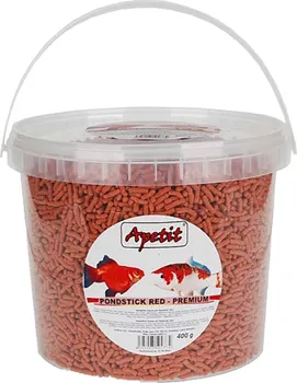 Krmivo pro rybičky Apetit Pondstick Red Premium 400 g