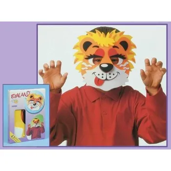 Pěnové puzzle/stavebnice masky LEV - EVALAND