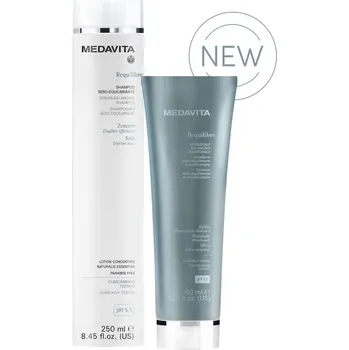 Kosmetická sada Medavita Requilibre šampón 250 ml + kondicionér na vlasy 150 ml kosmetická sada pro mastné vlasy