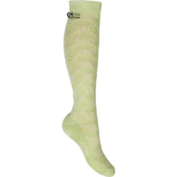 Jezdecké oblečení Podkolenky HKM -EDINBURGH- - Koňak - 39-42