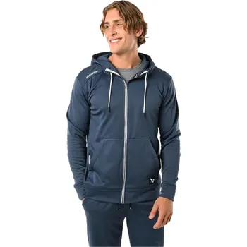 Pánské oblečení Mikina Bauer Team Fleece Zip SR, Senior, tmavě modrá, M Bauer