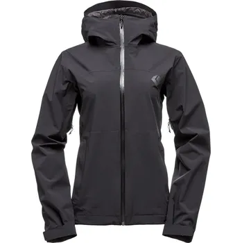 Dámská větrovka Bunda Black Diamond Stormline Stretch Rain Shell W S black