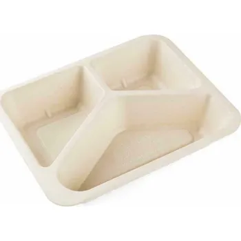 Jídelní hůlka Ostatní Zatavovací miska menu cukrová třtina 3D 227/178/45mm 50ks