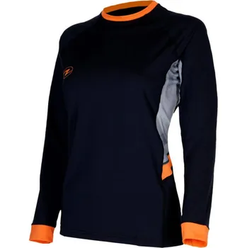 Rashguard Dámské tričko Aqualung RASHGUARD LOOSE FIT, černá/oranžová/šedá Velikost: Small CL2770110S