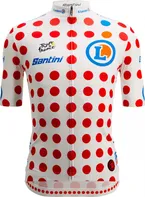 Santini Tour de France 2023 červený/bílý XL