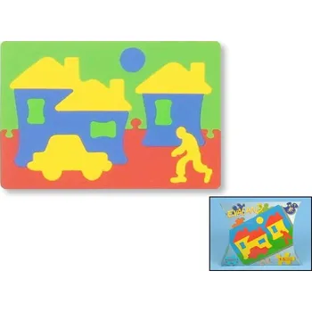 Pěnové puzzle MĚSTO - EVALAND