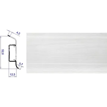 soklová lišta Fatra PVC soklová lišta THX L0038 (250 cm) Bílá