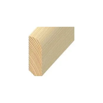 soklová lišta NOVÁK Podlahová - soklová lišta 27x9 smrk surový, 2,5m FK S2709C