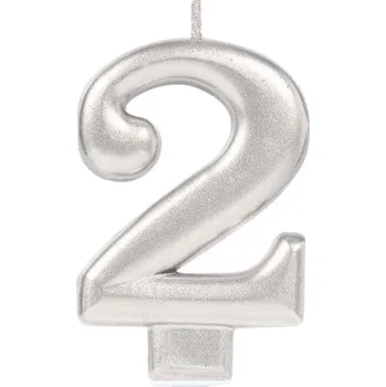 Svíčka Stříbrná svíčka 2