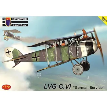 Plastikový model 1/72 LVG C.VI 'German Service' (3x camo)