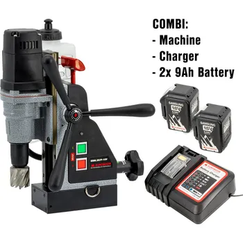 Vrtačka Euroboor EBM.36/P-18V 2x 9 Ah + nabíječka