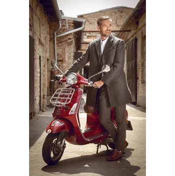 Pánský kabát Pánský vlněný kabát Barva: Šedá, Velikost: 32, Střih: REGULAR FIT