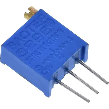 Trimr 3296W 504, 500 kOhm, 500K