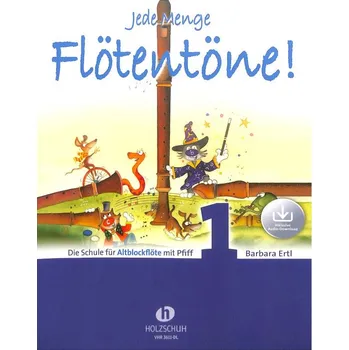 Jede Menge Fltentne 1 - Barbara Ertl - uebnice hry pro altovou fltnu 1485019
