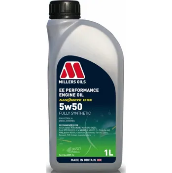 Motorový olej Millers Oils EE Performance 5W-50 1l