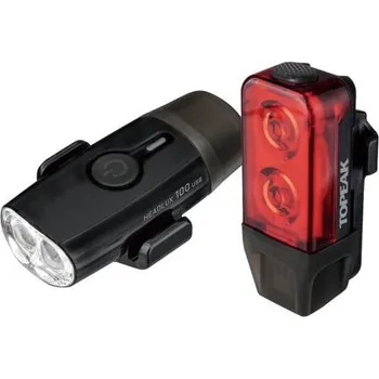 Cyklosvítilna Sada světel Topeak PowerLux USB Combo