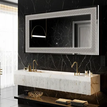 Zrcadlo Podsvícené dekorativní zrcadlo - Dynamic Circles