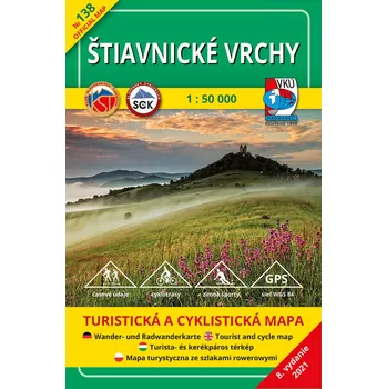 VKÚ Harmanec Štiavnické vrchy - mapa č. 138