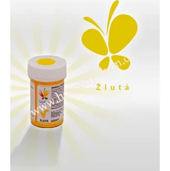 Potravinářské barvivo Prachová barva do čokolády - žlutá