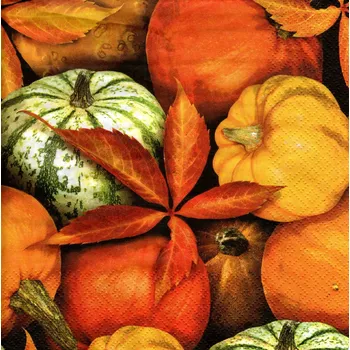 Papírový ubrousek UBR-E53, Ubrousek, 16x16 cm, MIX DÝNÍ, 1 kus