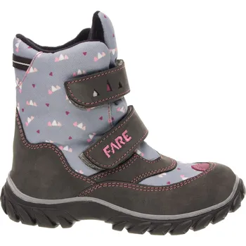 Dívčí obuv FARE KLASIK POLARIS dětské zimní nepromokavé boty, velikost 23, artikl 848266