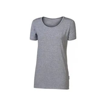 Dámské tričko Progress ORIGINAL BAMBUS šedý melír XXL; Šedá triko