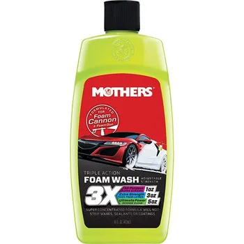 Autošampón Mothers Polish Mothers Triple Action Foam Wash - autošampon, 473 ml