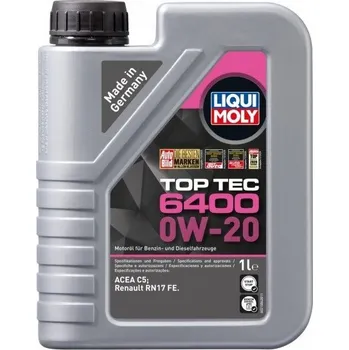 Auto-moto Olej motorový 0W20 LIQUI MOLY Top Tec 6400 5L