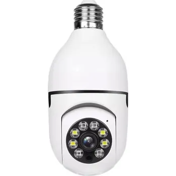 Otočná smart wi-fi IP kamera v žárovce e27