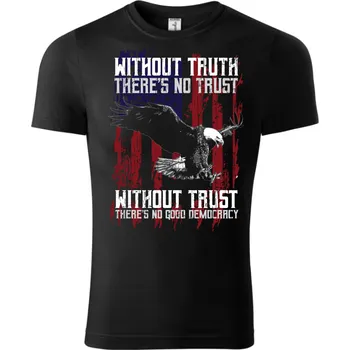 Chlapecké tričko Fenomeno Dětské tričko No good democracy Velikost: 134 cm/ 8 let