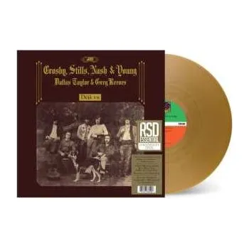 Zahraniční hudba LP Crosby, Stills, Nash & Young: Déjà Vu LTD | CLR 2022 Gatefold Remastered Coloured Gold Nugget Vinyl Limited Edition