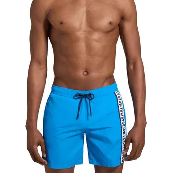 Pánské plavky Bikkembergs BKK2MBM03 pánské šortky modré