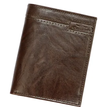 Peněženka Pánská kožená peněženka Charro IMPRUNETA 1379 hnědá