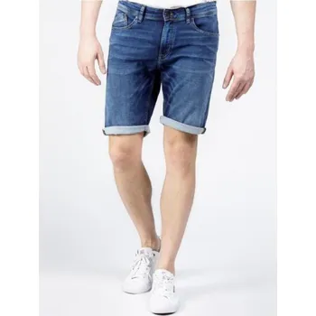 Pánské kraťasy Cross Jeans pánské kraťasy Leom tmavě modré Velikost: 31