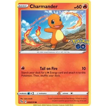 Sběratelská karetní hra Pokémon TCG Charmander 008/078