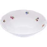 Miska kompotová, český porcelán, Verona, 17 cm, házenka, G. Benedikt