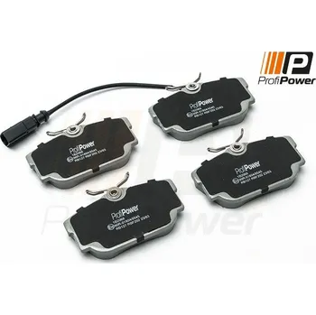 Brzdová destička Sada brzdových destiček, kotoučová brzda ProfiPower 1B2068