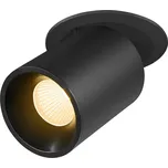 BIG WHITE (SLV) NUMINOS PROJECTOR L stropní zápustné svítidlo 3000 K, 55d, válcové, černé/černé 1007053