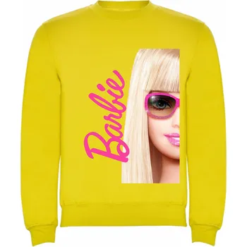 Dívčí mikina Mikina Barbie Mattel Barva: Žlutá, Velikost: XXL