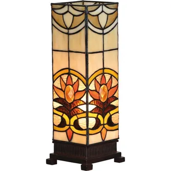 Dekorativní svítidlo Stolní lampa Tiffany Fleur – 12x12x35 cm + doprava zdarma