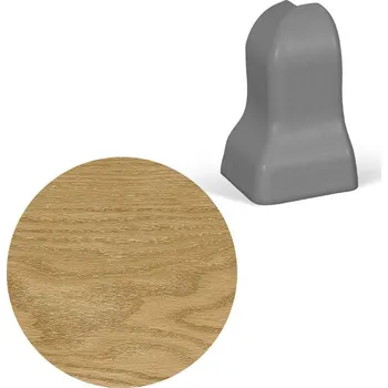 soklová lišta NOVÁK Vnější roh k soklové liště MDF 40x20 dub select/Sacramento, 1 ks M08-AMZR022