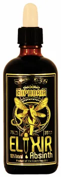Absinth Hill's Liquere Euphoria Elixir Absinth 79 % 0,1 l