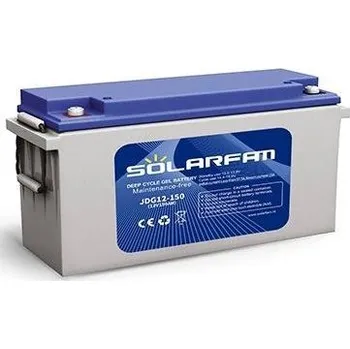 Záložní baterie Hadex Pb akumulátor Solarfam JDG12-150Ah VRLA GEL 12V/150Ah trakční