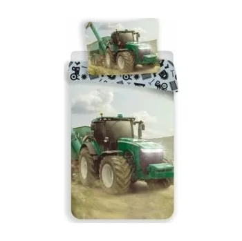 Povlečení STANEX povlečení bavlna Traktor 70x90+140x200 LS354