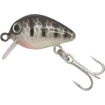 Umělá nástraha Kamasaki wobler Bug Black Stripe Silver 2,5cm 1,5g