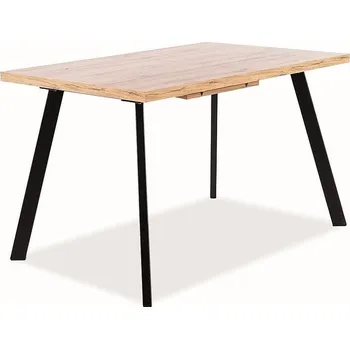 Signal Jídelní rozkládací stůl Brick dub artisan 120-160 cm
