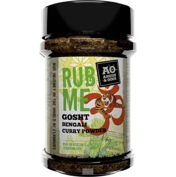 Koření BBQ koření Gosht Bengali Curry 200g Angus&Oink